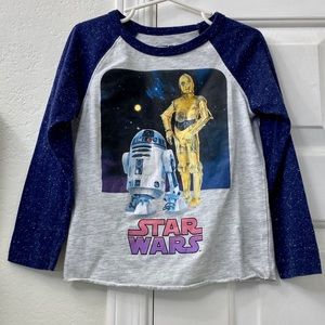 Toddler Girls LS Star Wars T-Shirt 4T